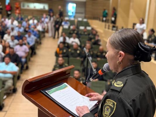 Coronel Sandra Liliana Rodríguez, comandante del Departamento de Policía Valle