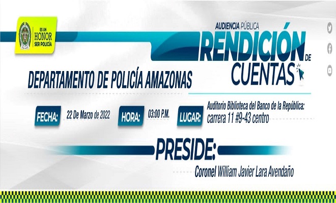 Rendición de cuentas DEAMA vigencia 2021