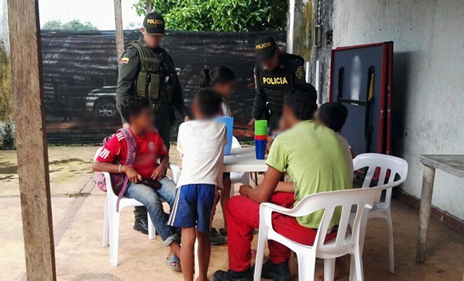 En-Meta-rescatamos-a-seis-menores de edad-sanos-y-salvos