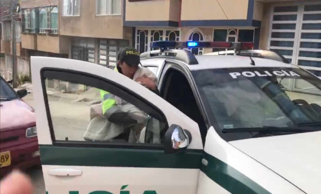 Los hechos ocurrieron aproximadamente a las 06:00 horas cuando ingresa una llamada a la línea 123