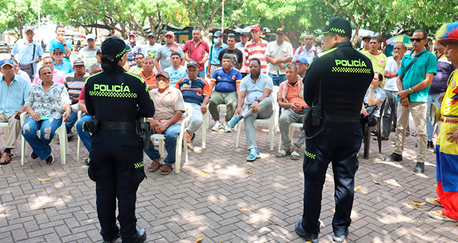 Policía del Vecindario junto a la comunidad por un entorno mas seguro