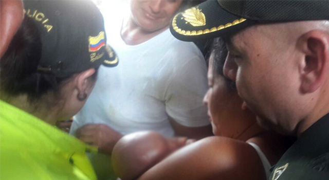 La Policía Nacional-devolvió al seno de su hogar a Naxly Eliana-Meta