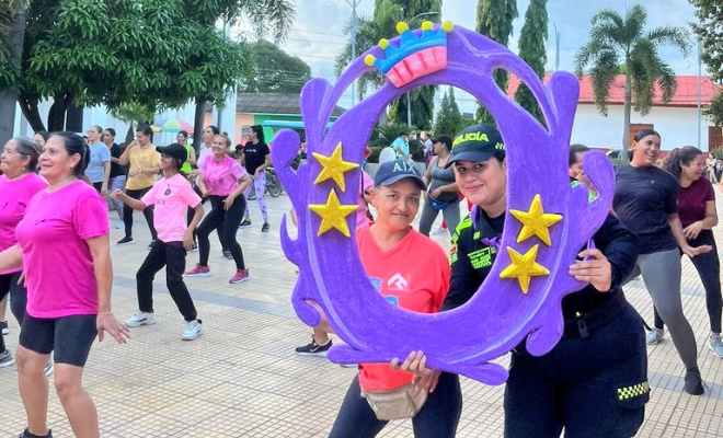 Rumba Terapia en el municipio de San Juan de Nepomuceno