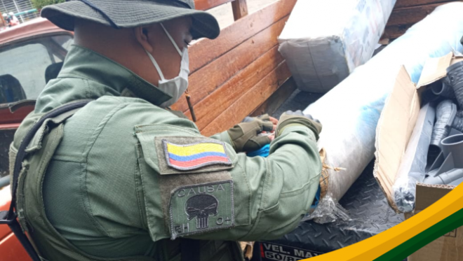 Dos capturados por porte ilegal de armas, en Cauca