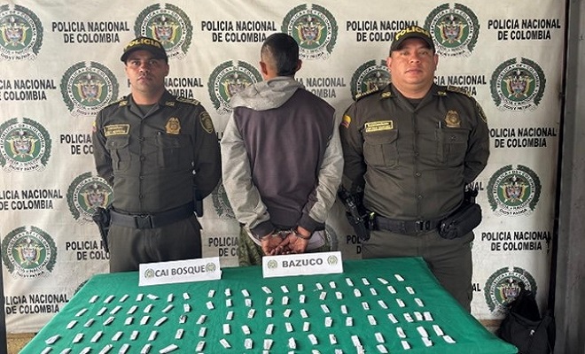 Las personas capturadas son dejadas a disposición de la autoridad competente