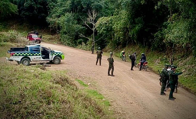 El corregimiento de Paispamba refuerza su seguridad con operativos integrales de la Policía Nacional.