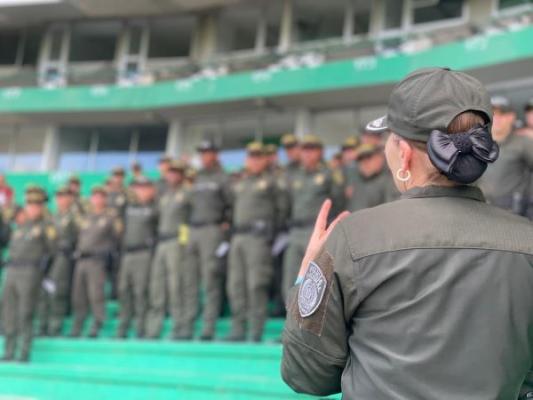 seguridad en encuentro futbolístico