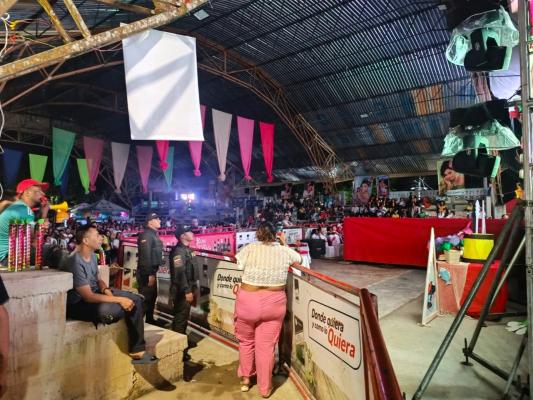 Seguridad fiestas municipio Albania