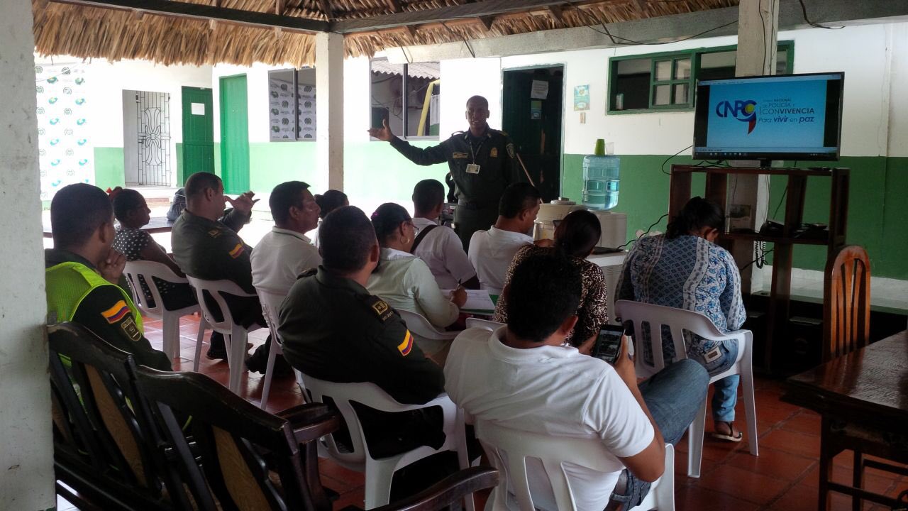 Continúan campañas pedagógicas del Código Nacional de Policía y Convivencia en Córdoba