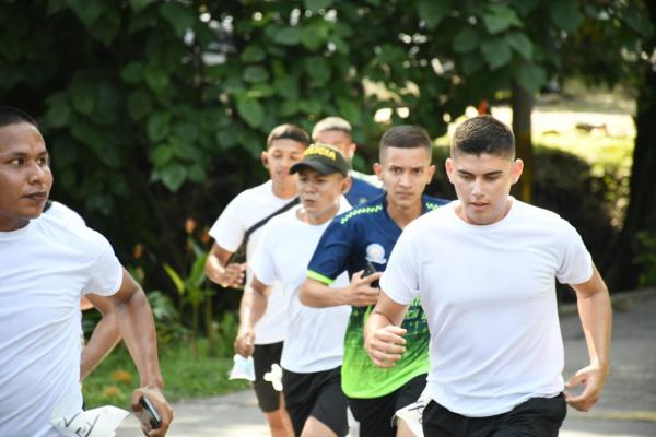 Competidores corriendo