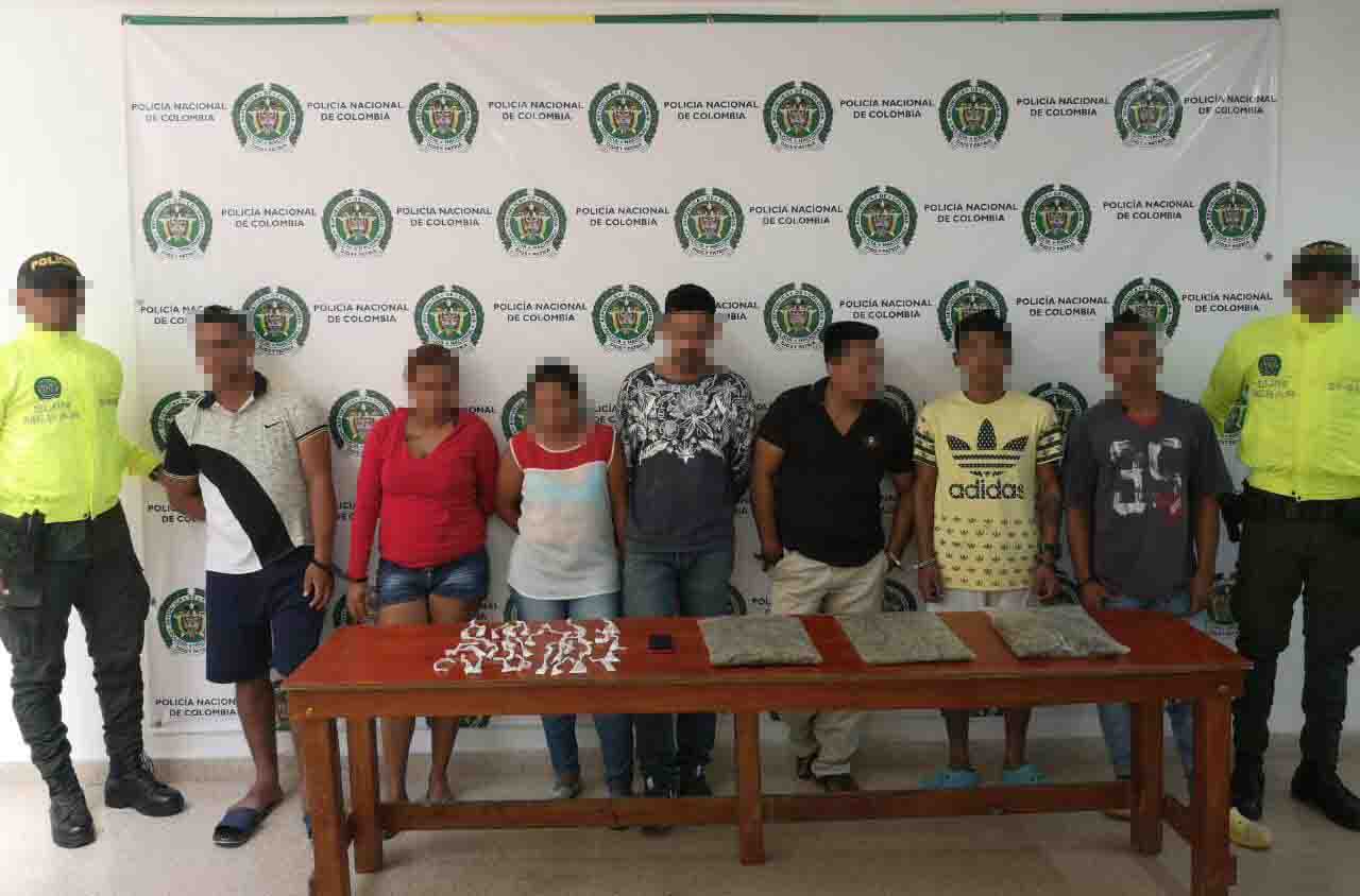 se realizaron 11 diligencia de registro y allanamiento.