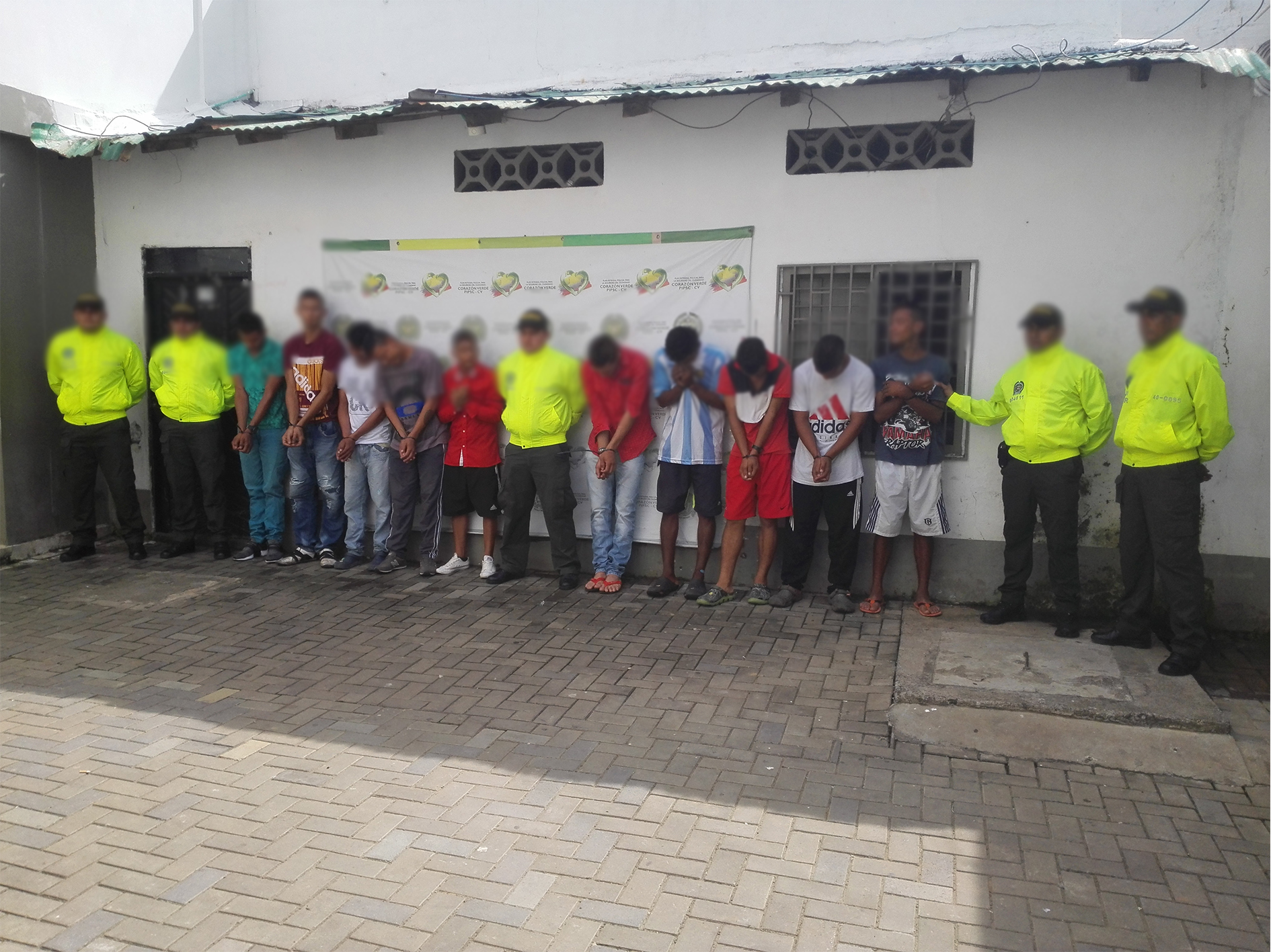 Esta banda delincuencial delinquía en el municipio de Montelibano 