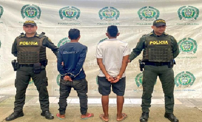 Capturados por el delito de hurto