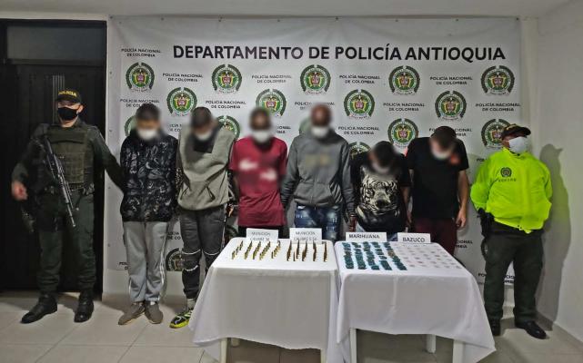 encargados del cobro de extorsiones a las fincas cafeteras