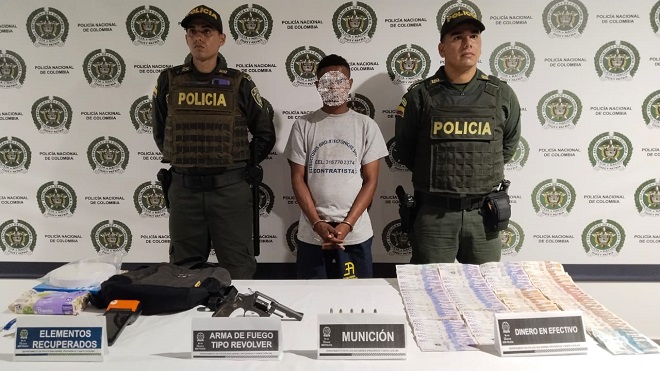 Recuperado dinero en efectivo y otros elementos hurtados a recaudador de una red de servicios