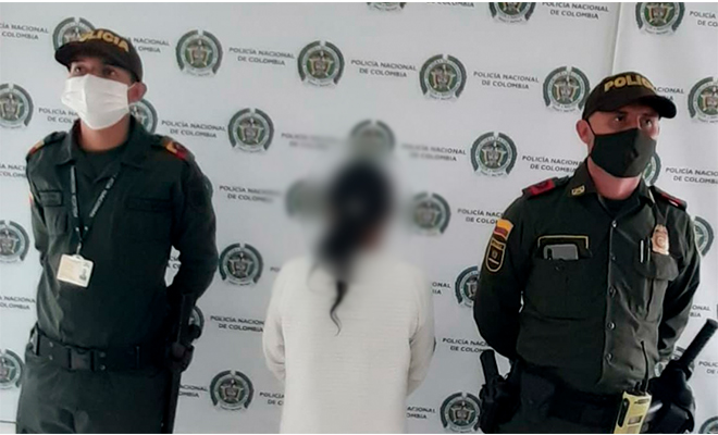 Capturada ciudadana por el delito de violencia contra servidor público