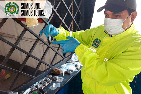 Test de prueba narcótico 