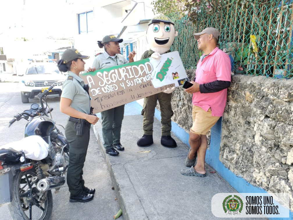 Desplegamos acciones pedagógicas para evitar la ocurrencia de delitos en la isla