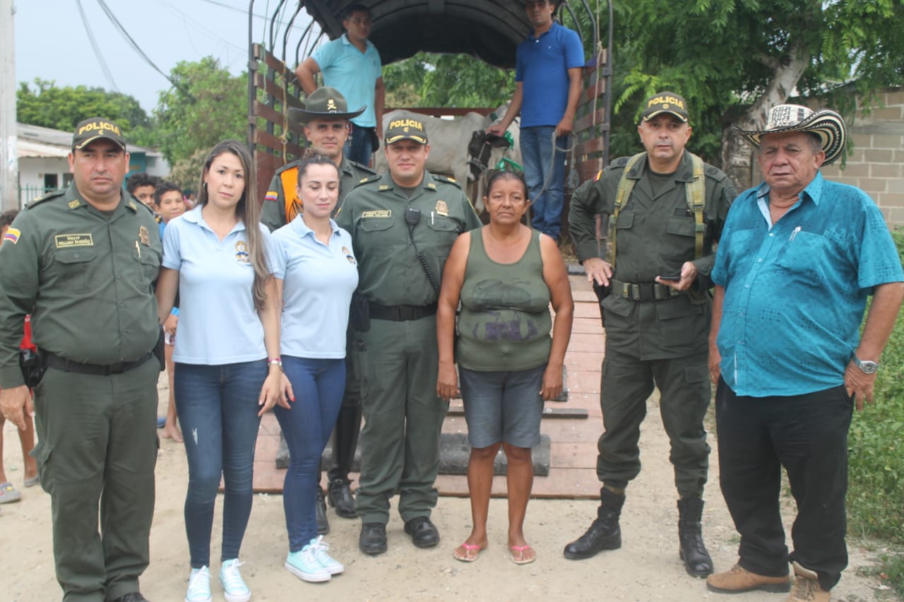 " Gracias a la Policía por acordare de mi cumpleaños"  