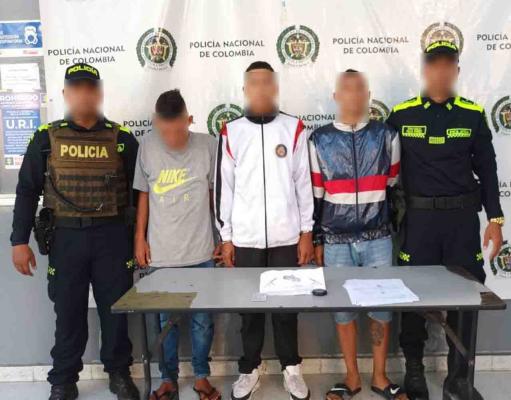 La captura se logró en el barrio las Nieves.