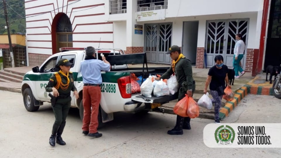 Llevamos ayudas a los habitantes del corregimiento Gaitania en el Tolima 