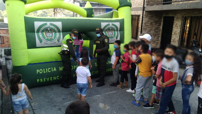  En temporada de vacaciones, realizamos actividades preventivas con los niños, niñas y adolescentes