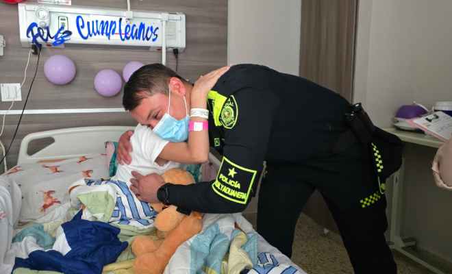 Una jornada de amor y solidaridad para nuestros pequeños guerreros en una Clínica de la ciudad. 