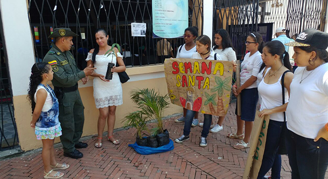 La Policía Nacional-lo invita a vivir esta Semana Santa-en armonía con la naturaleza
