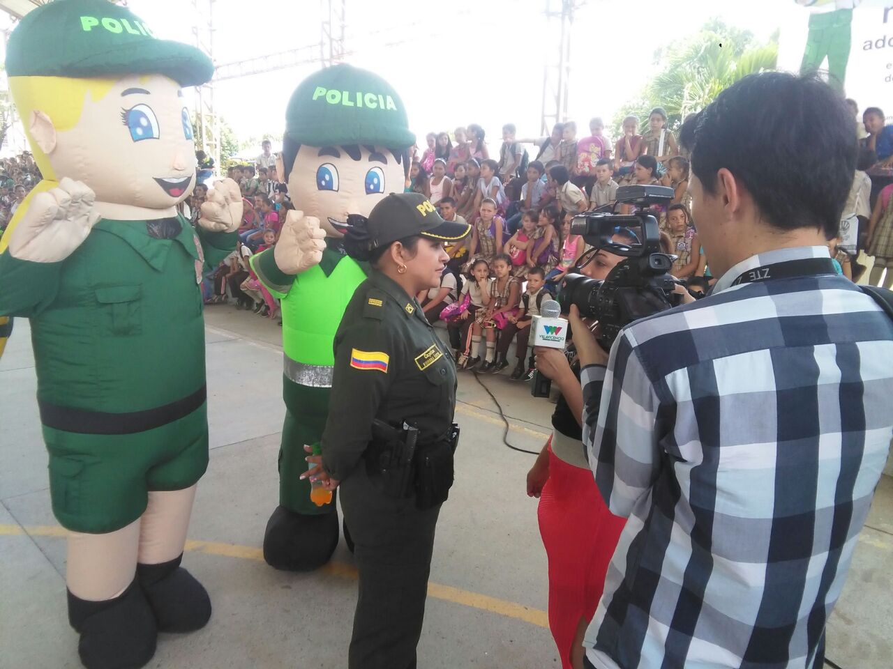 El objetivo, mejorar las condiciones de seguridad en las instituciones educativas de la localidad