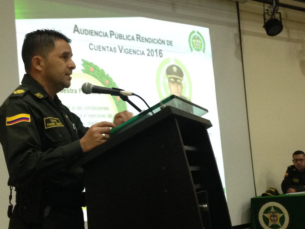 En el auditorio de la unidad se llevó a cabo la jornada de rendición de cuentas donde participaron instituciones y líderes comunitarios