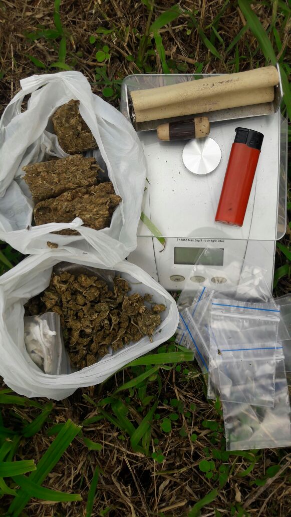 Uno de ellos al parecer distribuía marihuana en el parque Guayuriba pero fue sorprendido en flagrancia