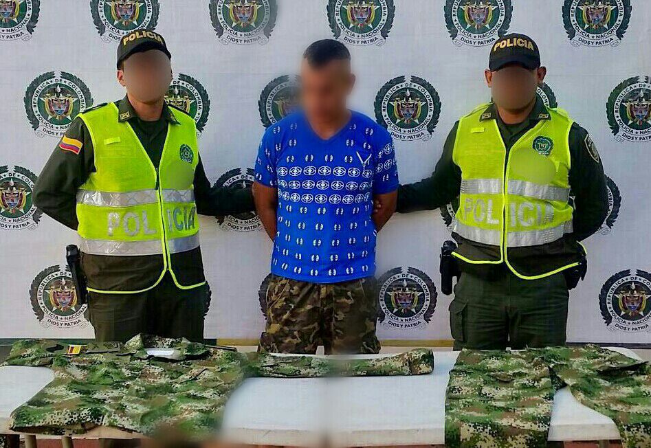 Capturado Cimitarra Policía de Santander