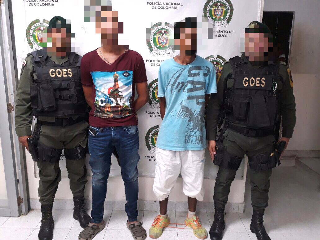 De la vía salieron dos presuntos “jíbaros”