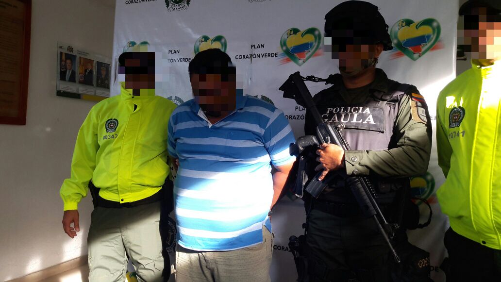 Capturado presunto integrante del "clan del golfo"