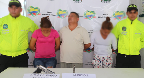 POLICIA NACIONAL GAULA  capturas LOS SUREÑOS