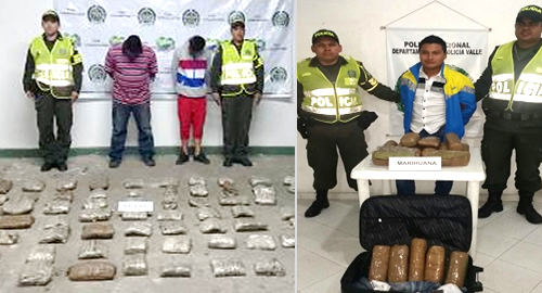 controles policiales descubren droga