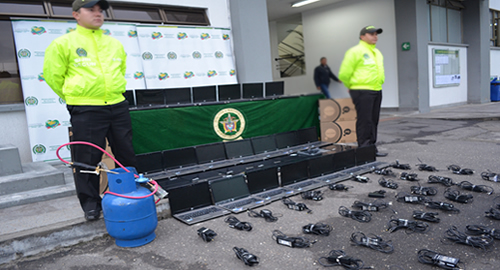 POLICIA NACIONAL alias el angelito recuperados