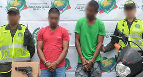 POLICIA NACIONAL-Capturados presuntos delincuentes que se dedicaban al hurto de motocicletas