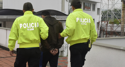 POLICIA NACIONAL-captura -alias el burro