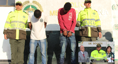 POLICIA NACIONAL atracadores trasmilenio