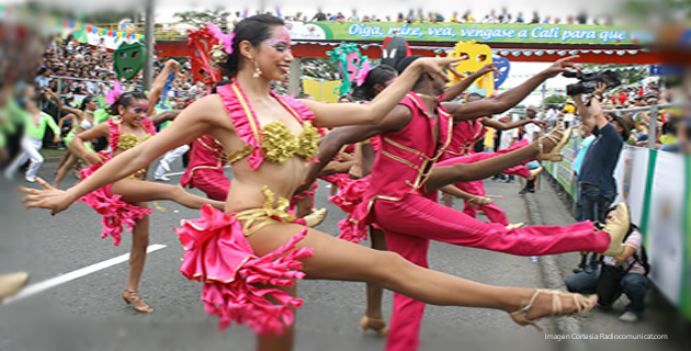 bailarines feria de cali