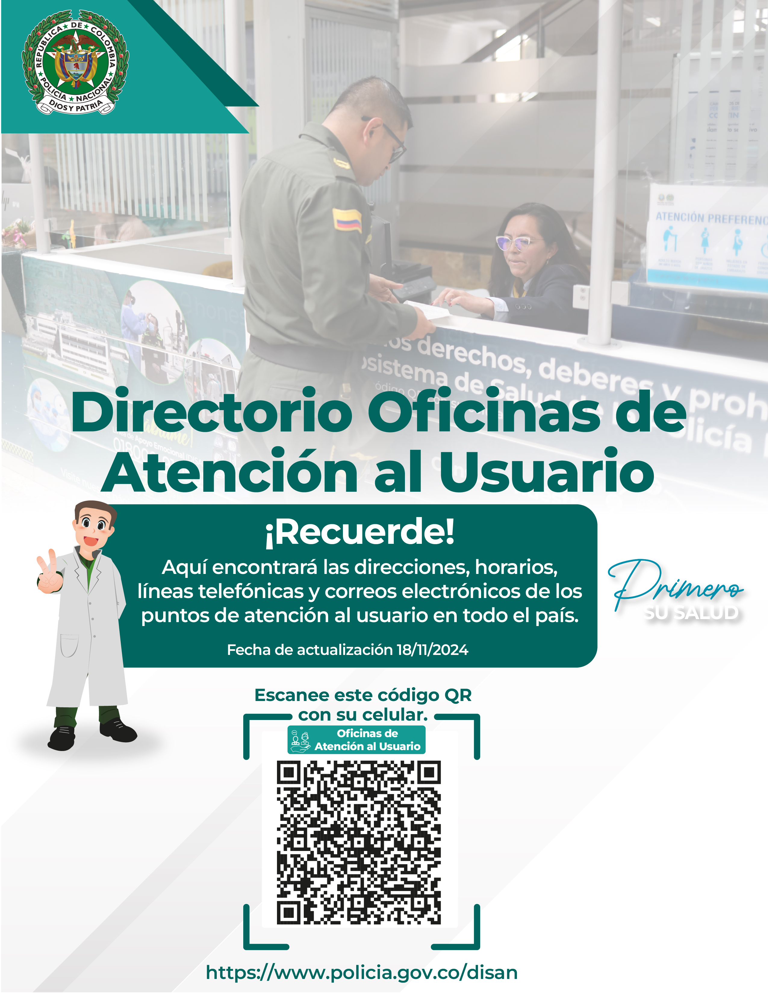 Directorio Oficinas de Atenci&oacute;n al Usuario
