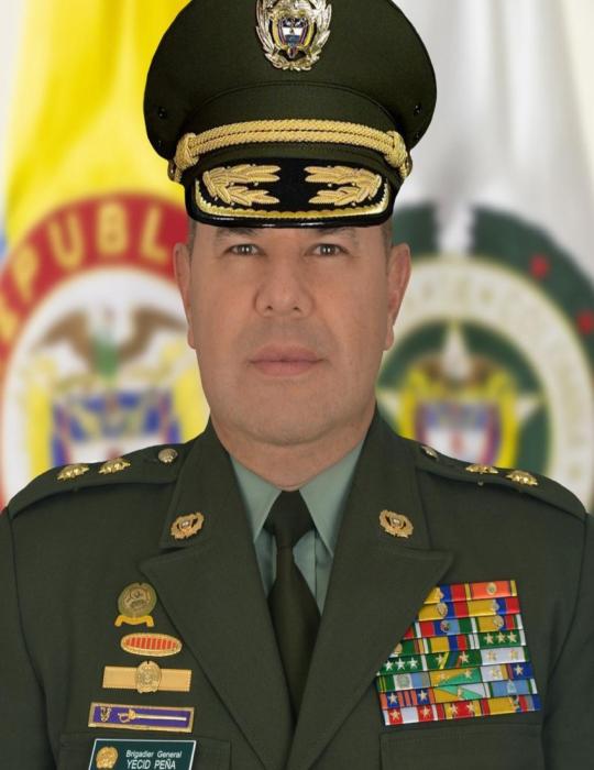 Brigadier General Gelver Yecid Pe&ntilde;a Araque