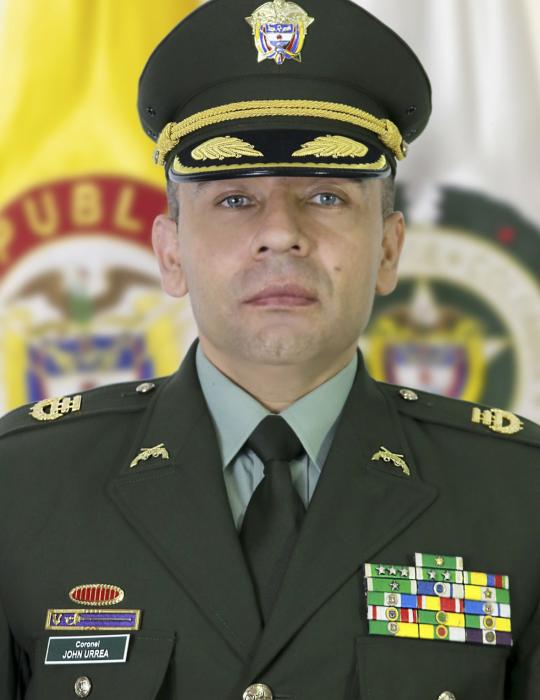 Coronel John Jairo Urrea Rozo